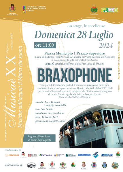 Braxophone – 28 luglio 2024